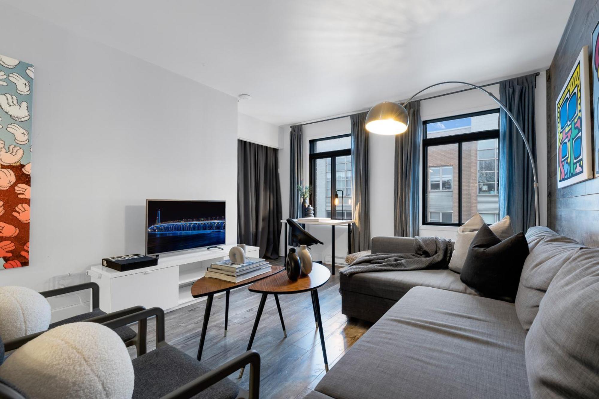 Urban Liv MTL Aparthotel Montréal Exteriör bild