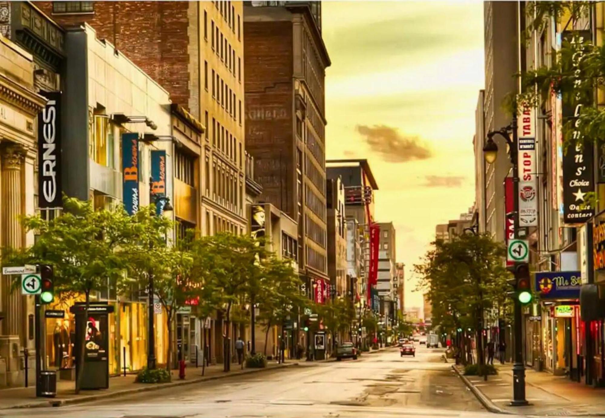 Urban Liv MTL Aparthotel Montréal Exteriör bild